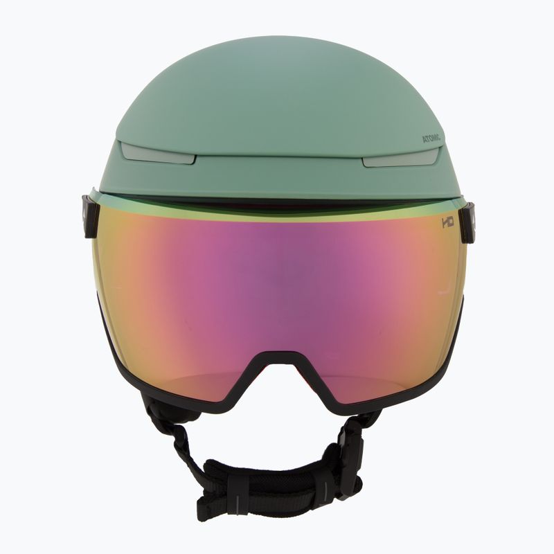 Kask narciarski Atomic Revent GT Amid Visor HD pistachio/pink copper hd 2