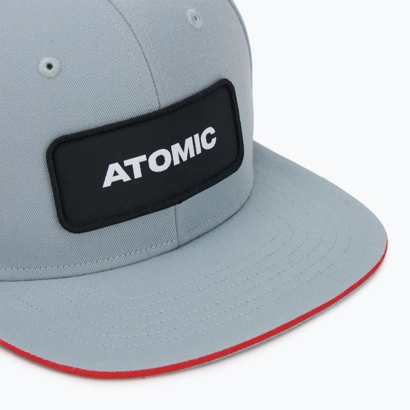 Czapka z daszkiem Atomic Racing Cap stone grey 3