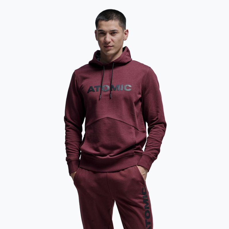 Bluza Atomic RS Hoodie maroon 2