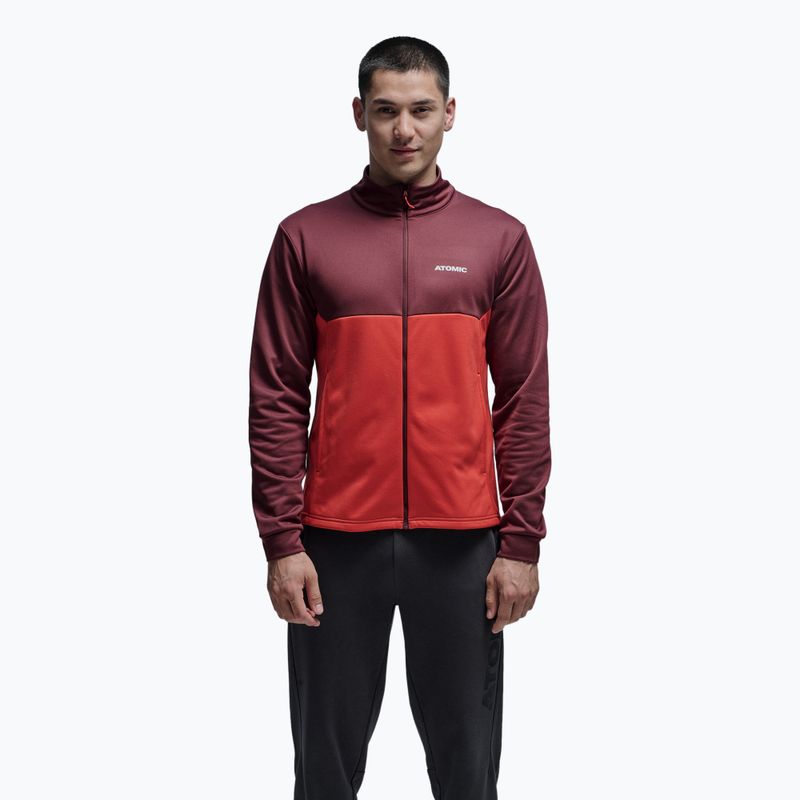 Bluza męska Atomic Alps Jacket maroon/ red