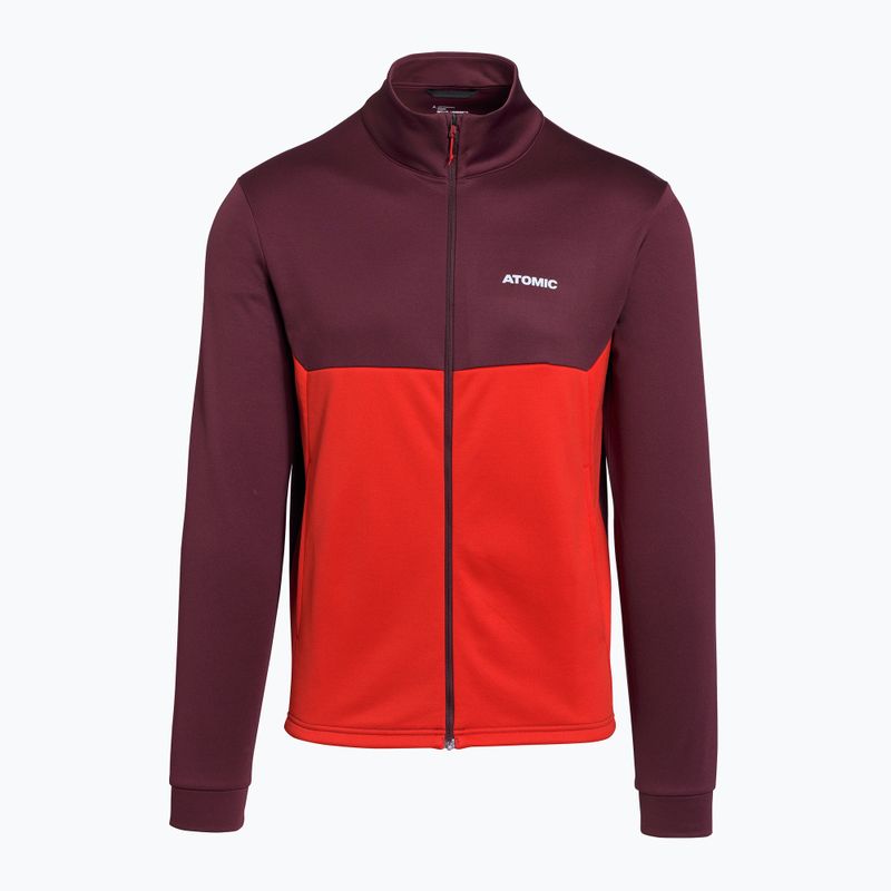 Bluza męska Atomic Alps Jacket maroon/ red 4