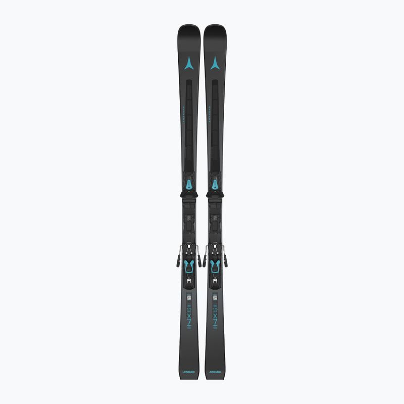 Narty zjazdowe Atomic Redster X7 Revoshock C + wiązania MI12 GW black/teal