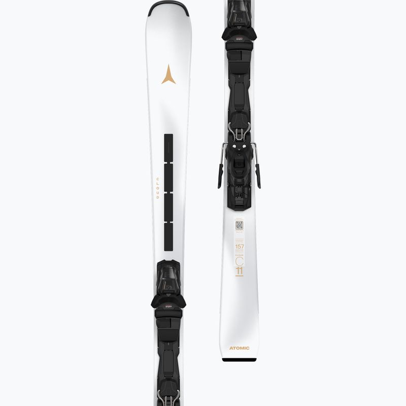Narty zjazdowe damskie Atomic Cloud C11 Revoshock Light + wiązania M10 GW white 8