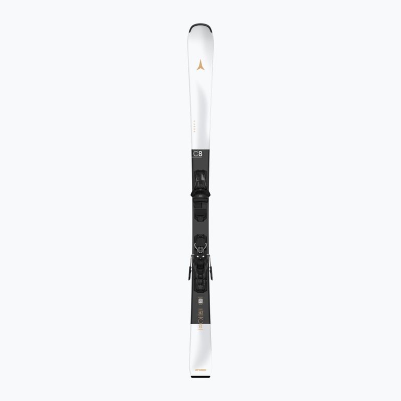 Narty zjazdowe damskie Atomic Cloud C8 + wiązania M10 GW white/black 4