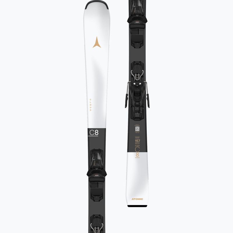 Narty zjazdowe damskie Atomic Cloud C8 + wiązania M10 GW white/black 7