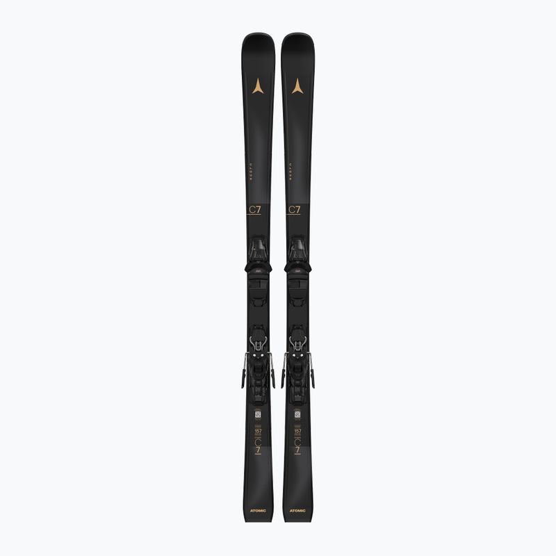 Narty zjazdowe damskie Atomic Cloud C7 Black + wiązania M10 GW black