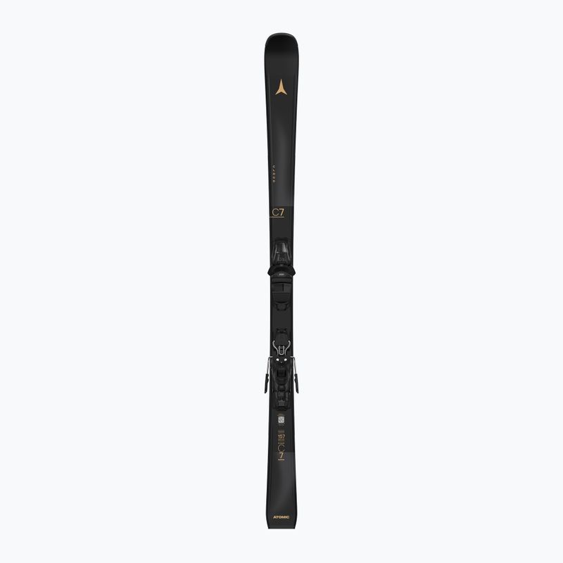 Narty zjazdowe damskie Atomic Cloud C7 Black + wiązania M10 GW black 4