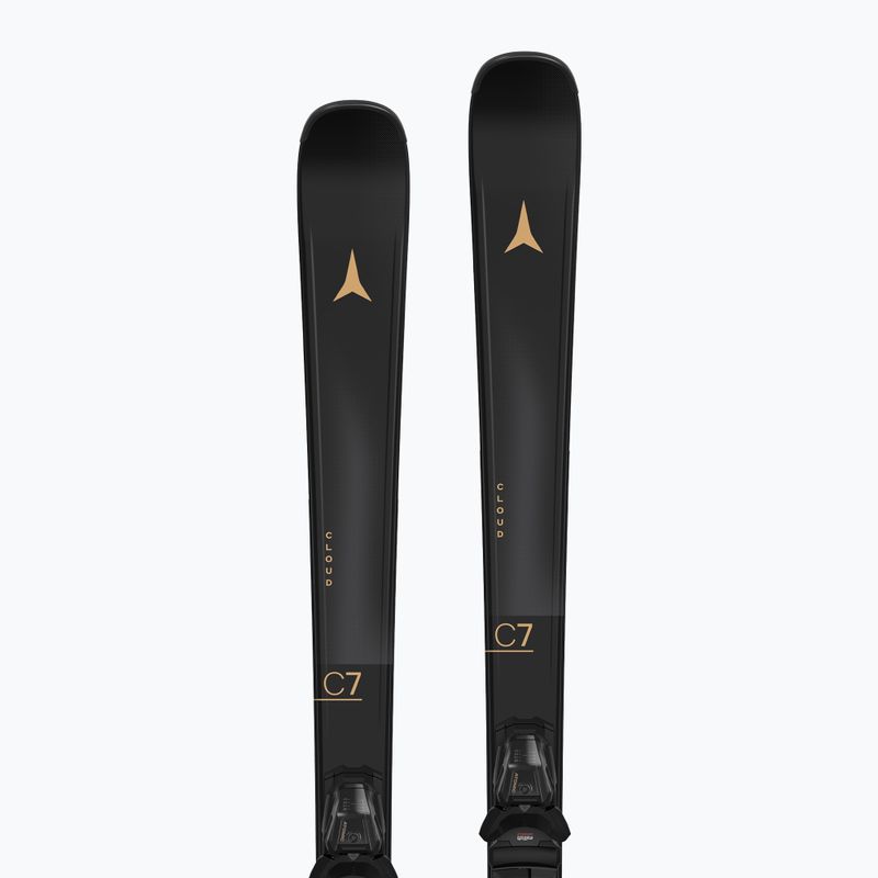 Narty zjazdowe damskie Atomic Cloud C7 Black + wiązania M10 GW black 8