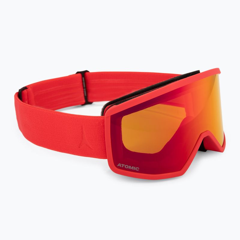 Gogle narciarskie dziecięce Atomic Four Jr Flash red/red flash