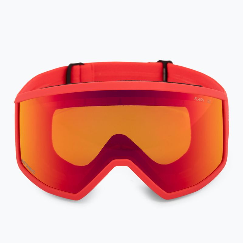 Gogle narciarskie dziecięce Atomic Four Jr Flash red/red flash 2