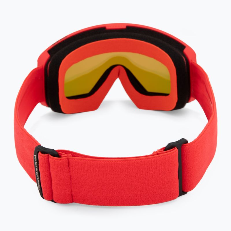 Gogle narciarskie dziecięce Atomic Four Jr Flash red/red flash 3