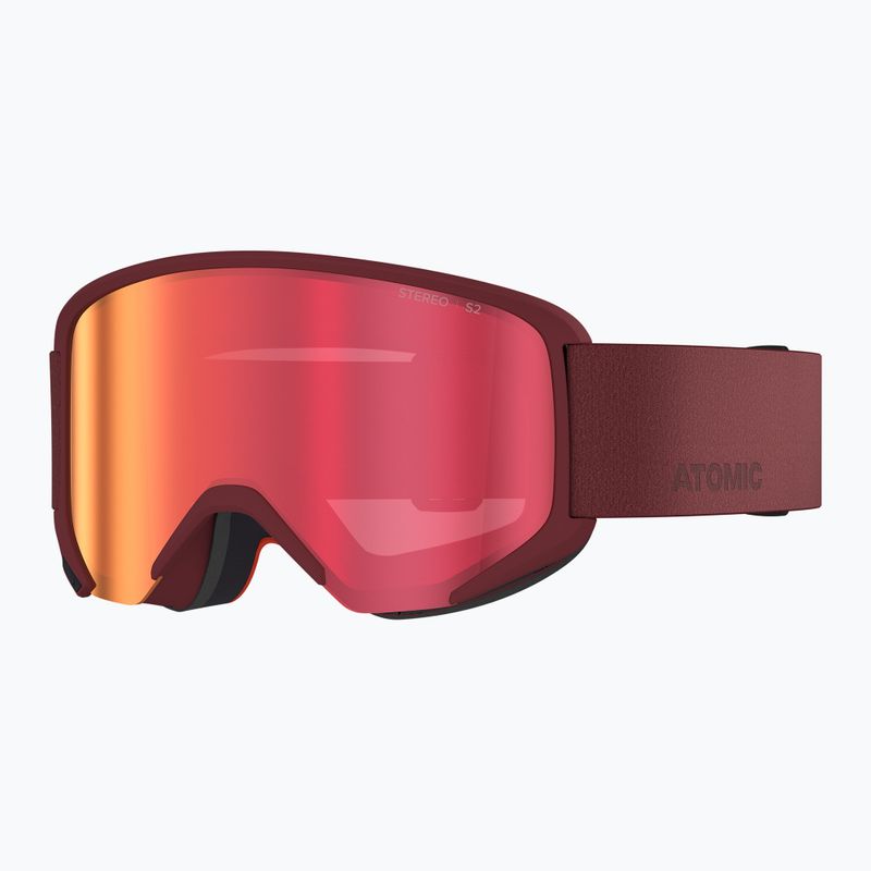 Gogle narciarskie Atomic Savor M Stereo maroon/red stereo
