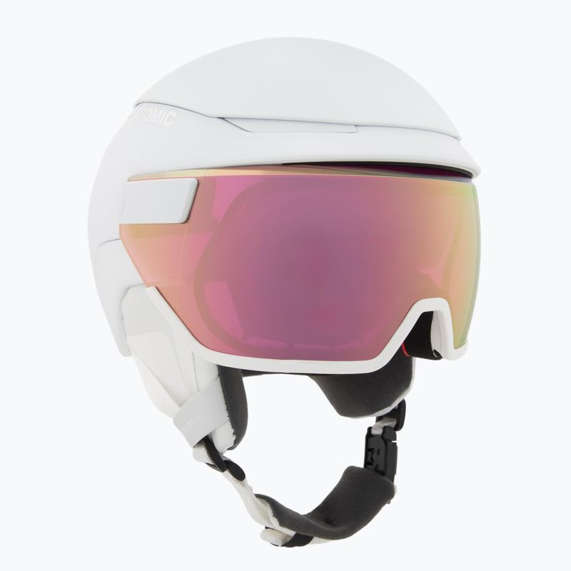 Kask narciarski Atomic Revent GT Amid Visor HD white heather/pink chopper hd