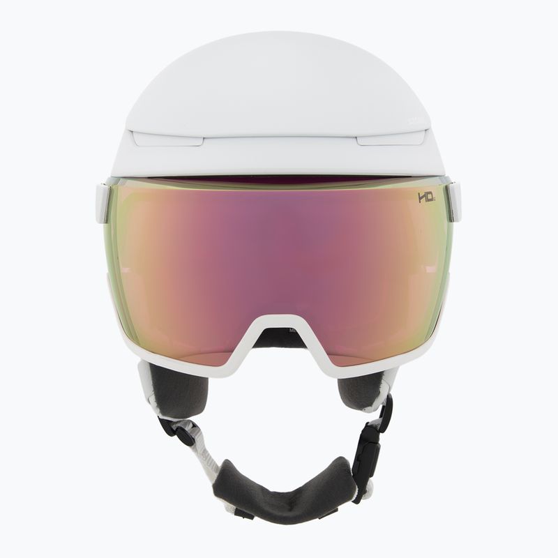 Kask narciarski Atomic Revent GT Amid Visor HD white heather/pink chopper hd 2