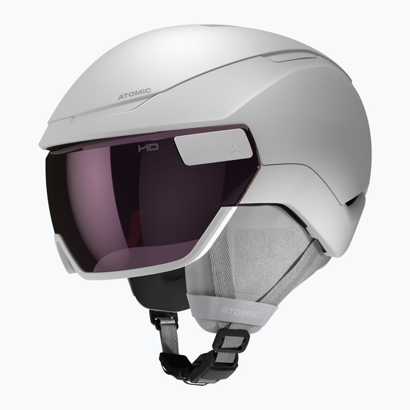 Kask narciarski Atomic Revent GT Amid Visor HD white heather/pink chopper hd