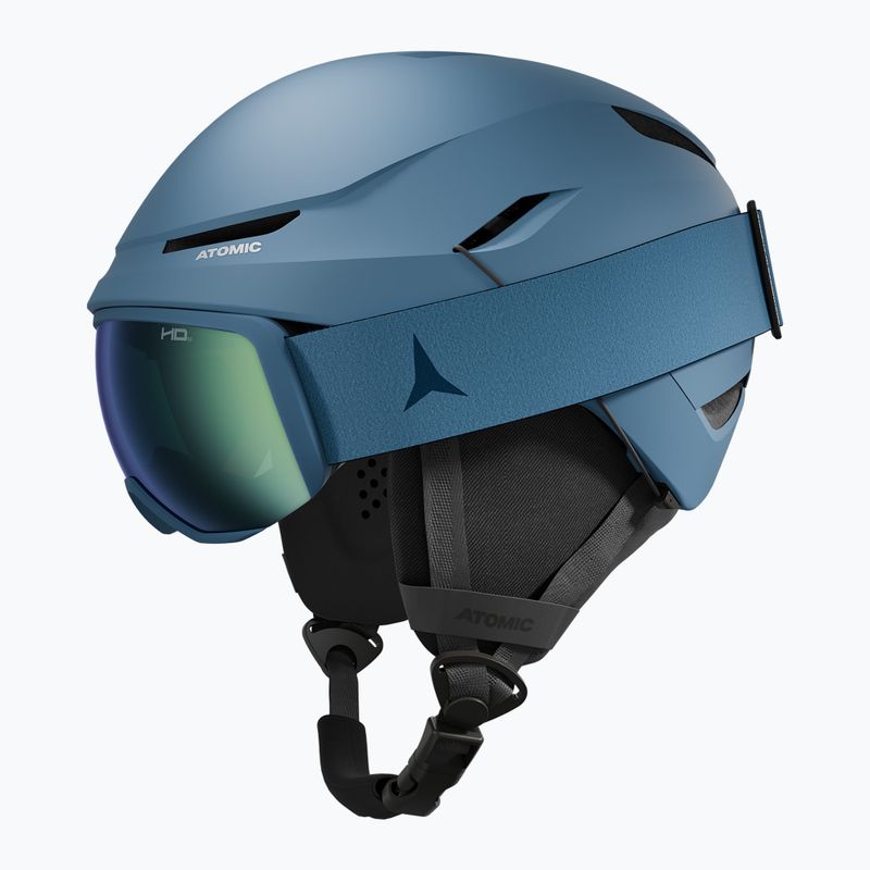 Kask narciarski dziecięcy Atomic Revent Jr blue 4