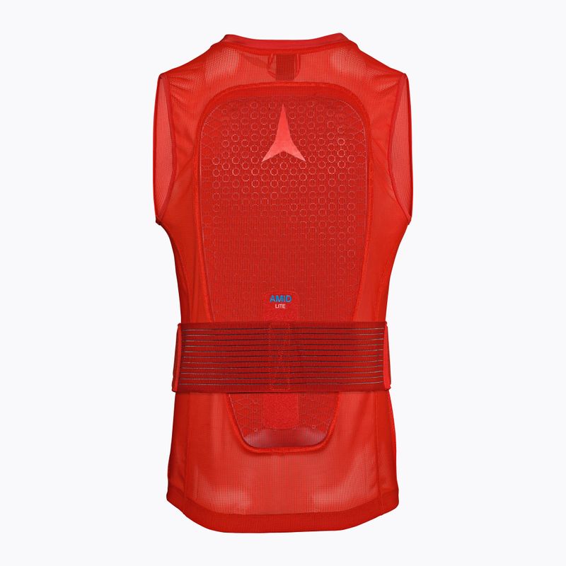 Kamizelka ochronna męska Atomic Live Shield Amid Lite Vest red 2
