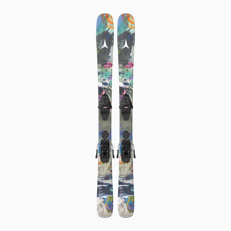 Narty zjazdowe dziecięce Atomic Bent Jr 140-150 + wiązania L6 GW multicolor