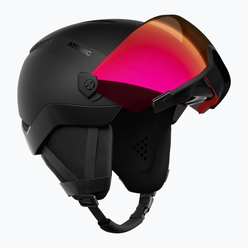 Kask narciarski Atomic Revent Visor Photo black/red photo 2