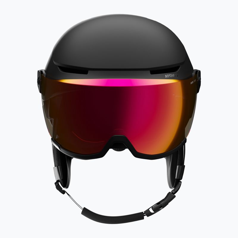 Kask narciarski Atomic Revent Visor Photo black/red photo 3