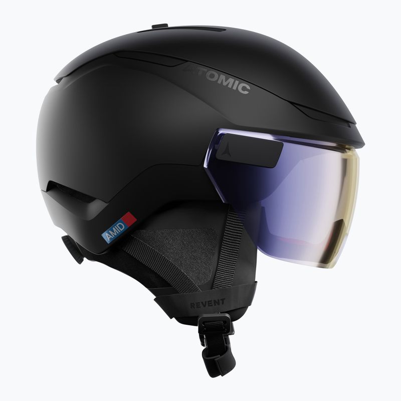 Kask narciarski Atomic Revent GT Amid Visor HD S1 black/yellow blue hd