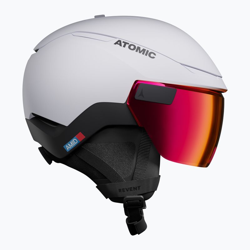 Kask narciarski Atomic Revent GT Amid Visor HD S2 white/black/red hd