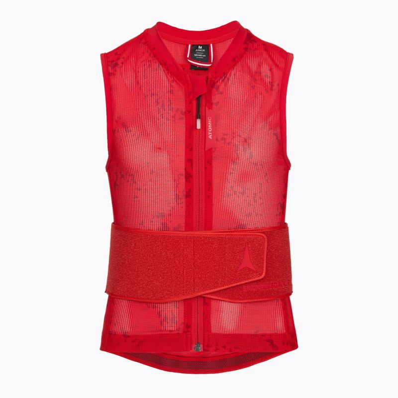 Ochraniacz pleców Atomic Live Shield Amid Lite Vest Jr graphic/red