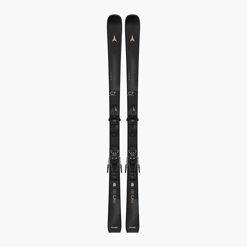Narty zjazdowe damskie Atomic Cloud C7 Black + wiązania M10 GW black