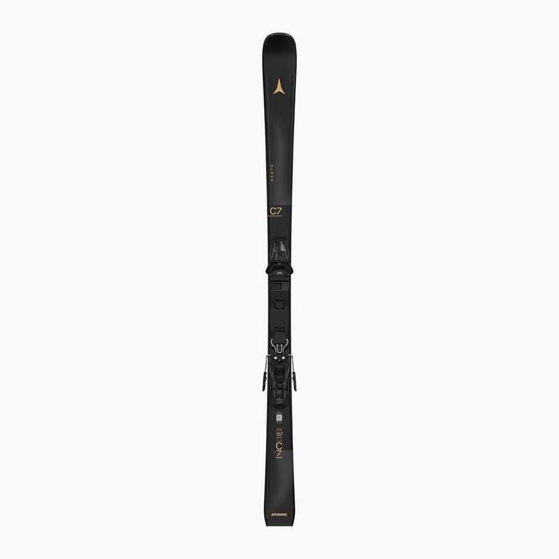 Narty zjazdowe damskie Atomic Cloud C7 Black + wiązania M10 GW black 2