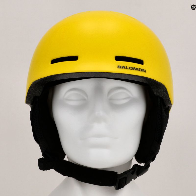 Kask narciarski dziecięcy Salomon Orka Jr vibrant yellow 12