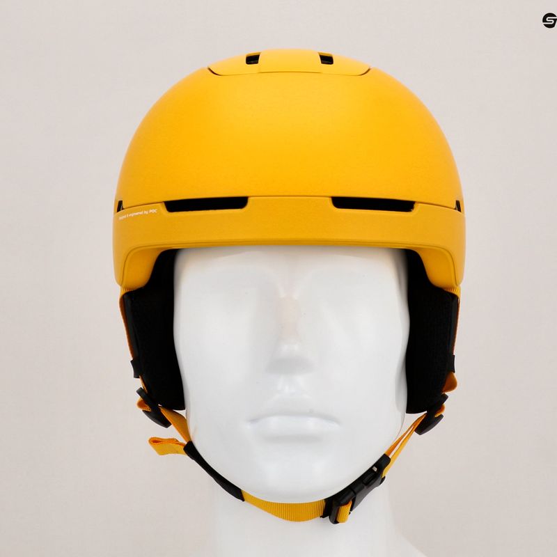 Kask narciarski POC Obex MIPS sulphite yellow matt 11