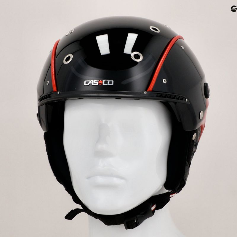 Kask narciarski CASCO SP-4.1 black/red 6