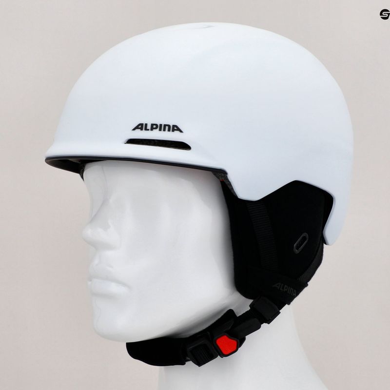 Kask narciarski Alpina Brix white/ metallic matt 11