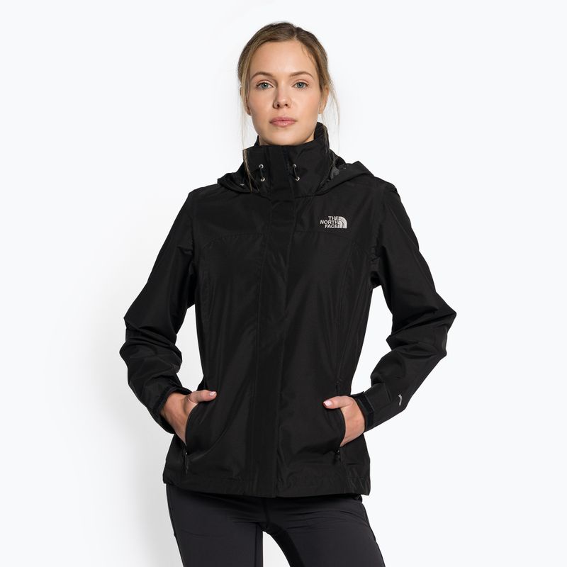 Kurtka przeciwdeszczowa damska The North Face Sangro black