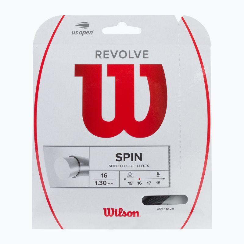 Naciąg tenisowy Wilson Revolve 16 12,2 m black