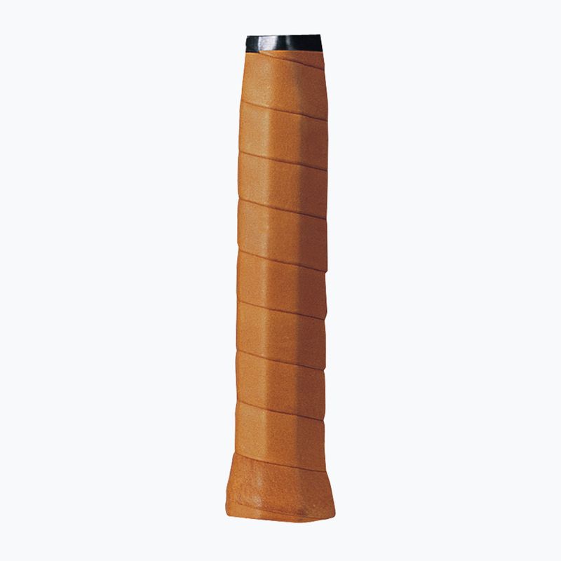 Owijka do rakiet tenisowych Wilson Premium Leather Grip brown 2