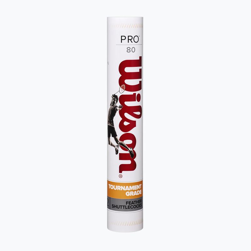 Lotki do badmintona Wilson Pro 12 szt. white