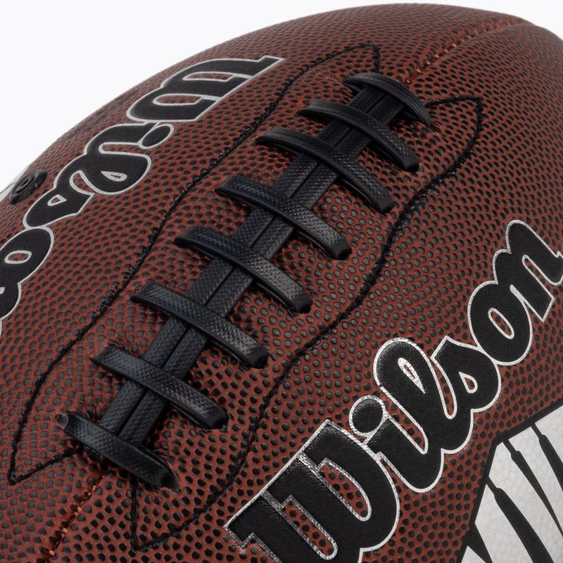 Piłka do futbolu amerykańskiego Wilson MVP Official Football brown 3