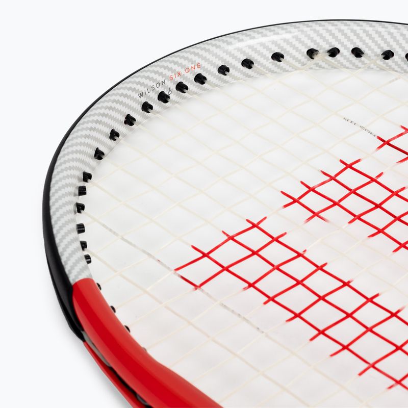 Rakieta tenisowa Wilson Six.One Lite 102 white/red 6