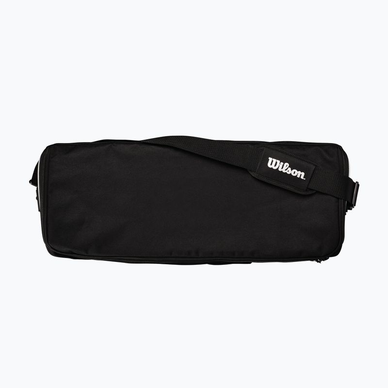 Torba na piłki koszykarskie Wilson Travel Basket 6 Ball black/silver 2