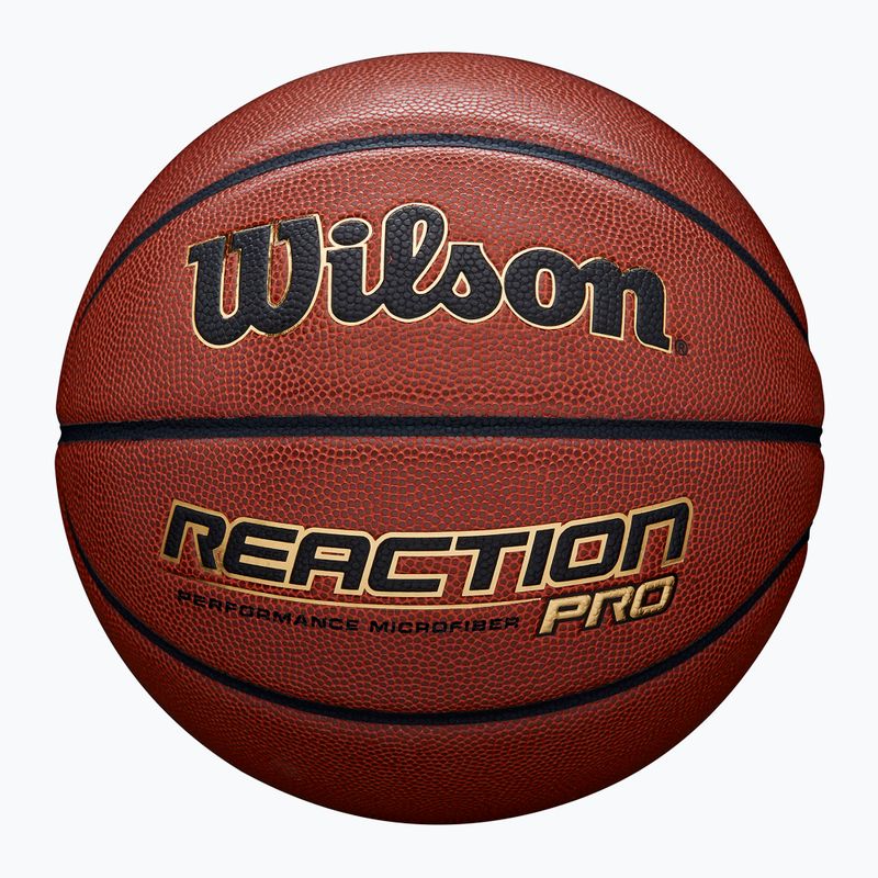 Piłka do koszykówki Wilson Reaction Pro 295 brown rozmiar 7