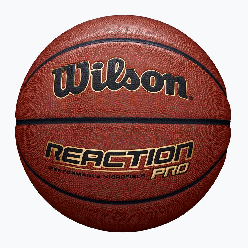 Piłka do koszykówki Wilson Reaction Pro 295 brown rozmiar 6