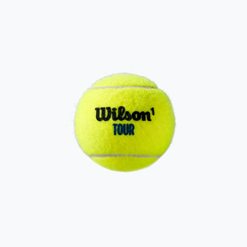 Piłki tenisowe Wilson Tour Premier All Court 4B 4 szt. yellow 3