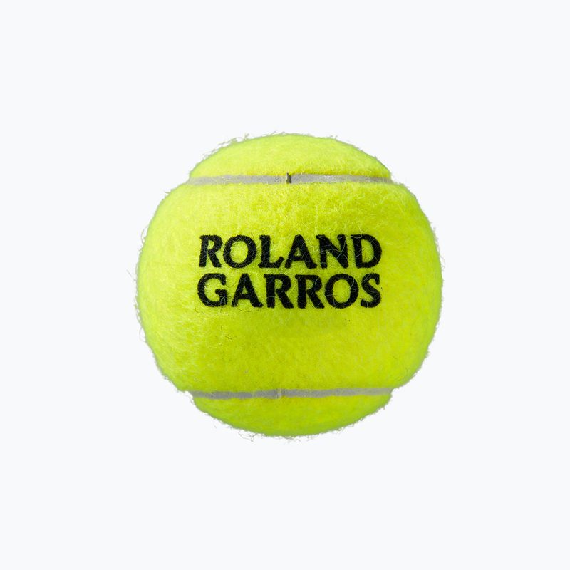 Piłki tenisowe Wilson Roland Garros Clay Court 3B 3 szt. yellow 4