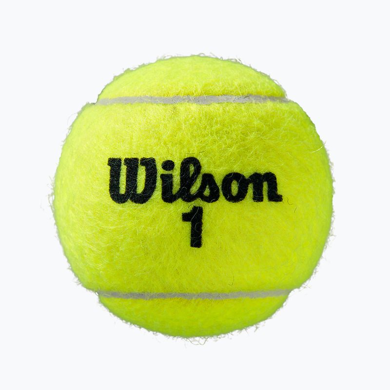 Piłki do tenisa Wilson Roland Garros All CT 4 szt. yellow 5