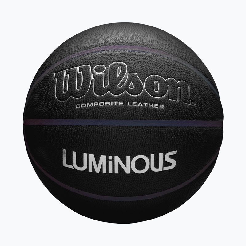 Piłka do koszykówki Wilson Luminous black rozmiar 7 3