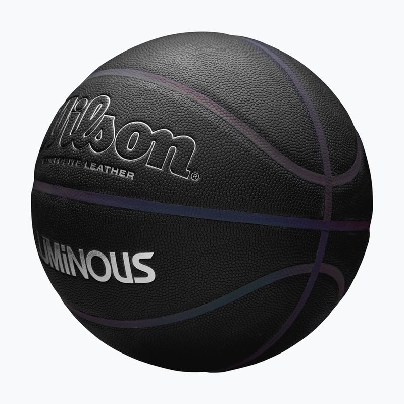 Piłka do koszykówki Wilson Luminous black rozmiar 7 4