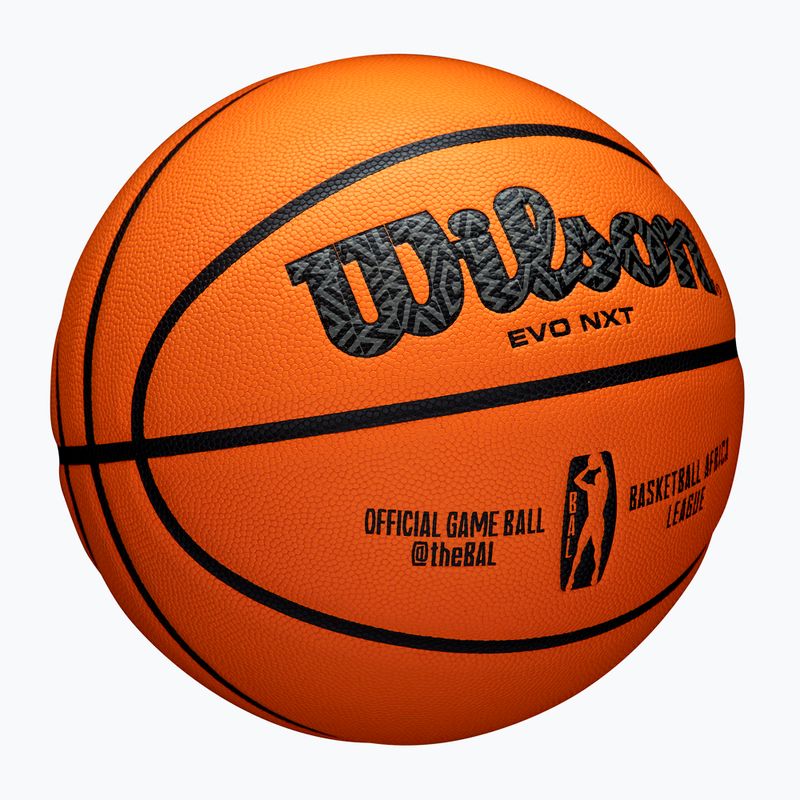 Piłka do koszykówki Wilson EVO NXT Africa League brown rozmiar 7 2