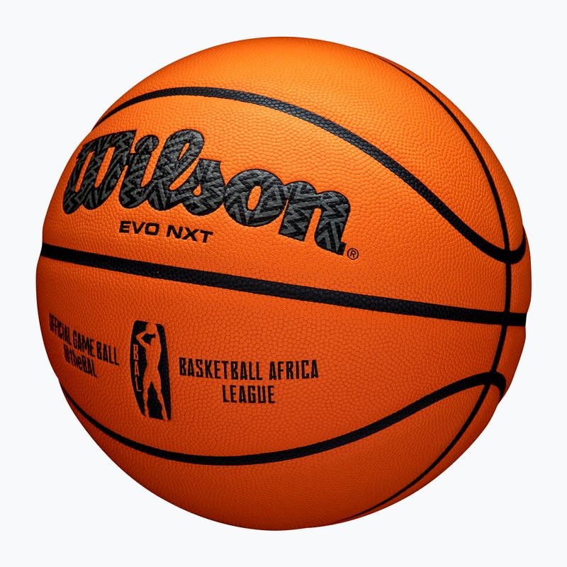 Piłka do koszykówki Wilson EVO NXT Africa League brown rozmiar 7 3