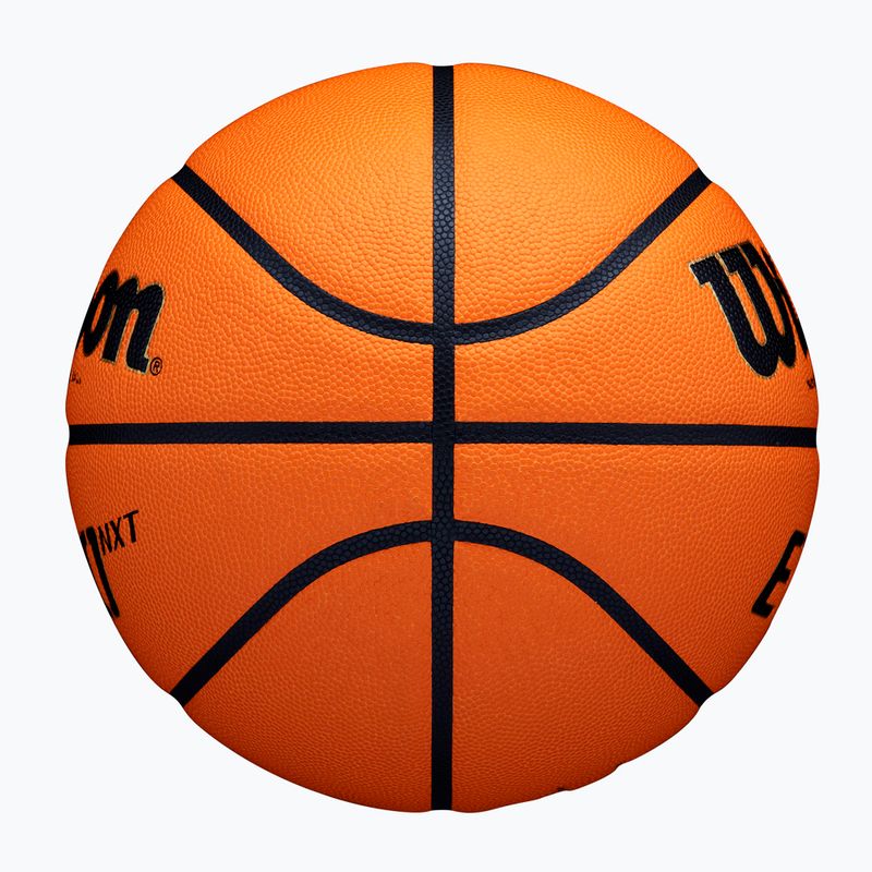 Piłka do koszykówki Wilson EVO NXT Fiba Game Ball orange rozmiar 7 3